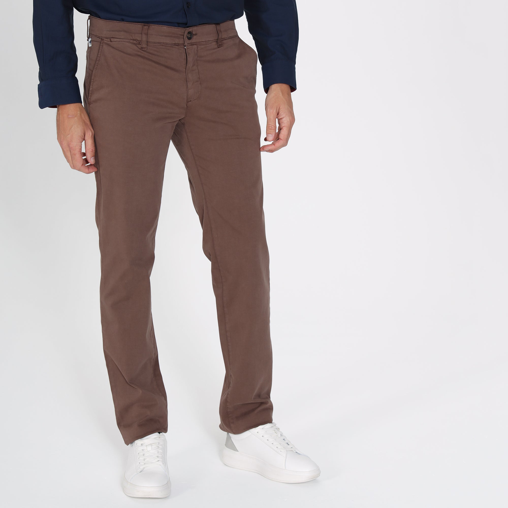 Pantalon chino coupe regular en coton POWEL, GENTLEMAN FARMER