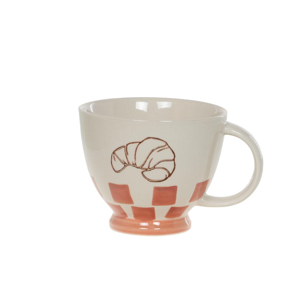 Tasse à thé Dario en grès décoré 45cl, AMADEUS