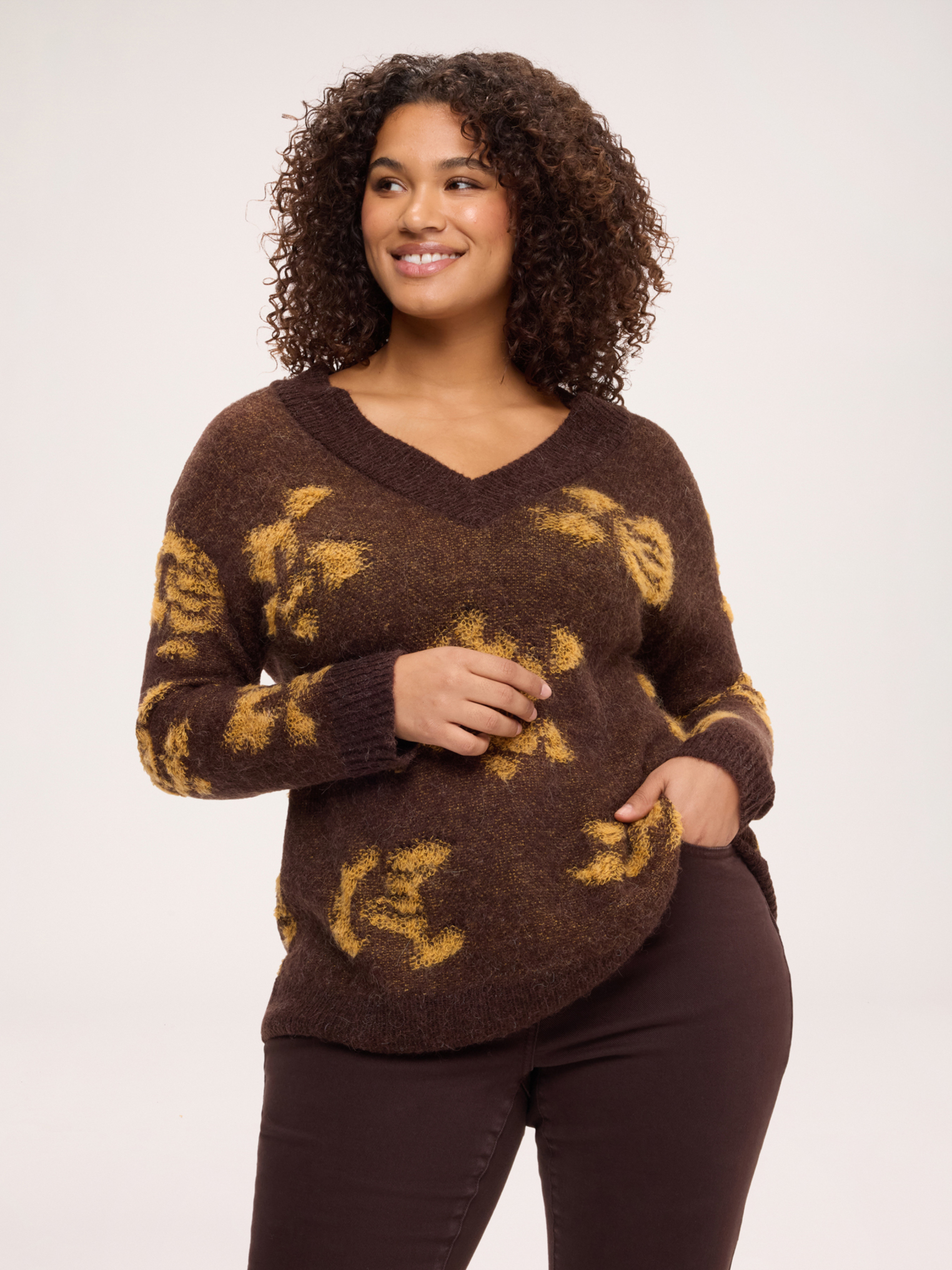 Pull avec imprimé, FIORELLA RUBINO
