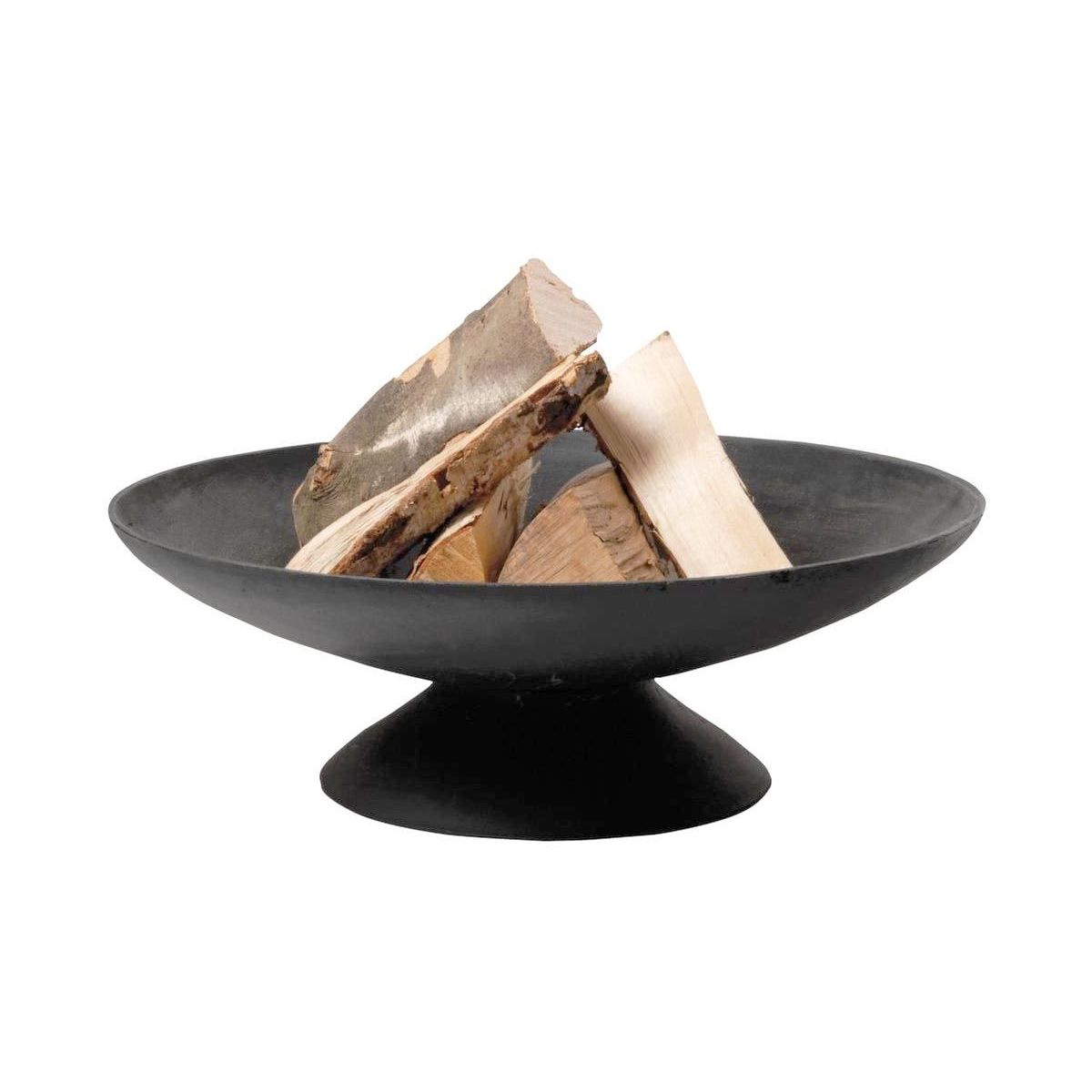 Foyer brasero rond pour bûches en fonte Diamètre 59 cm, FANCY FLAMES