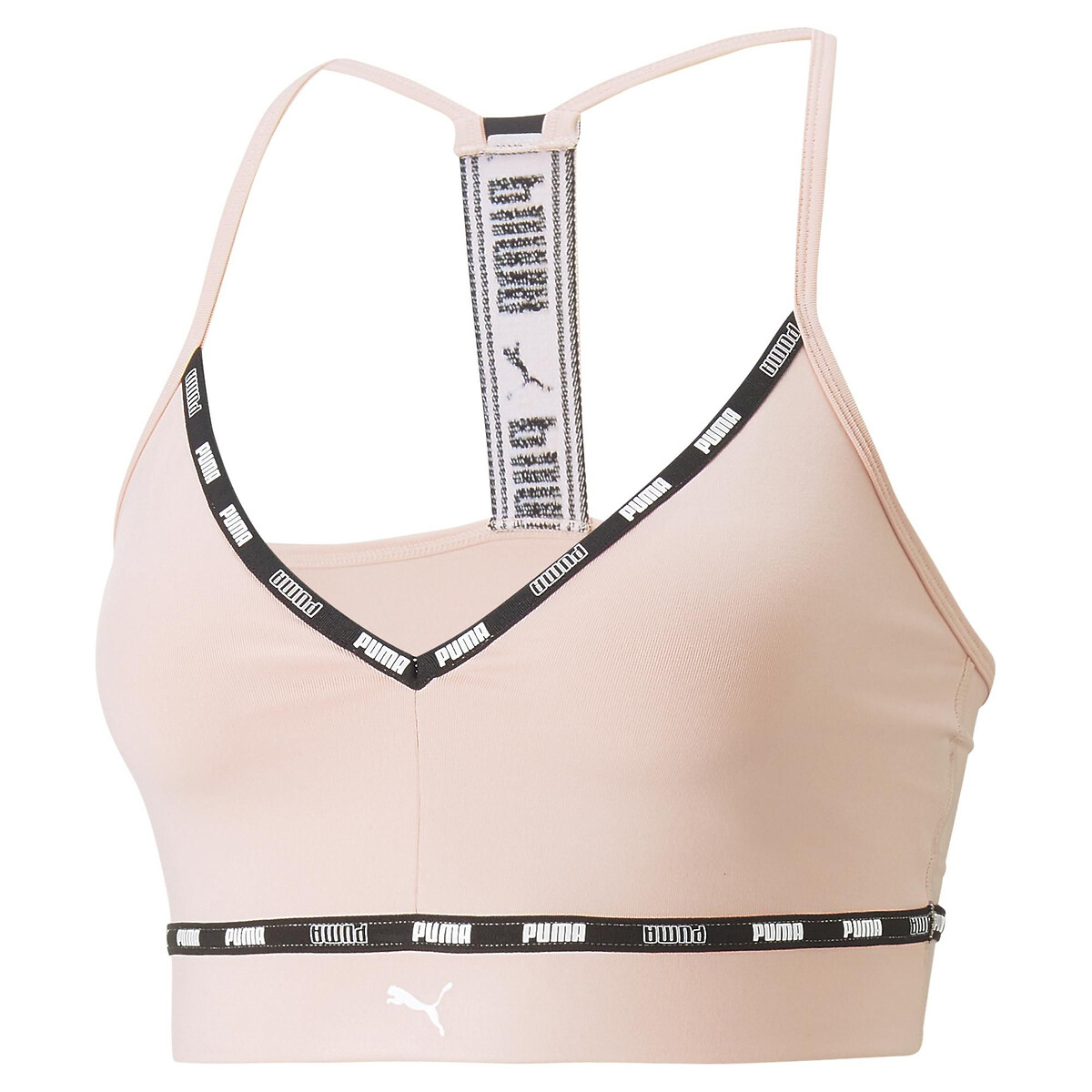 Sport-bustier polyester w strong low bra rosa Puma