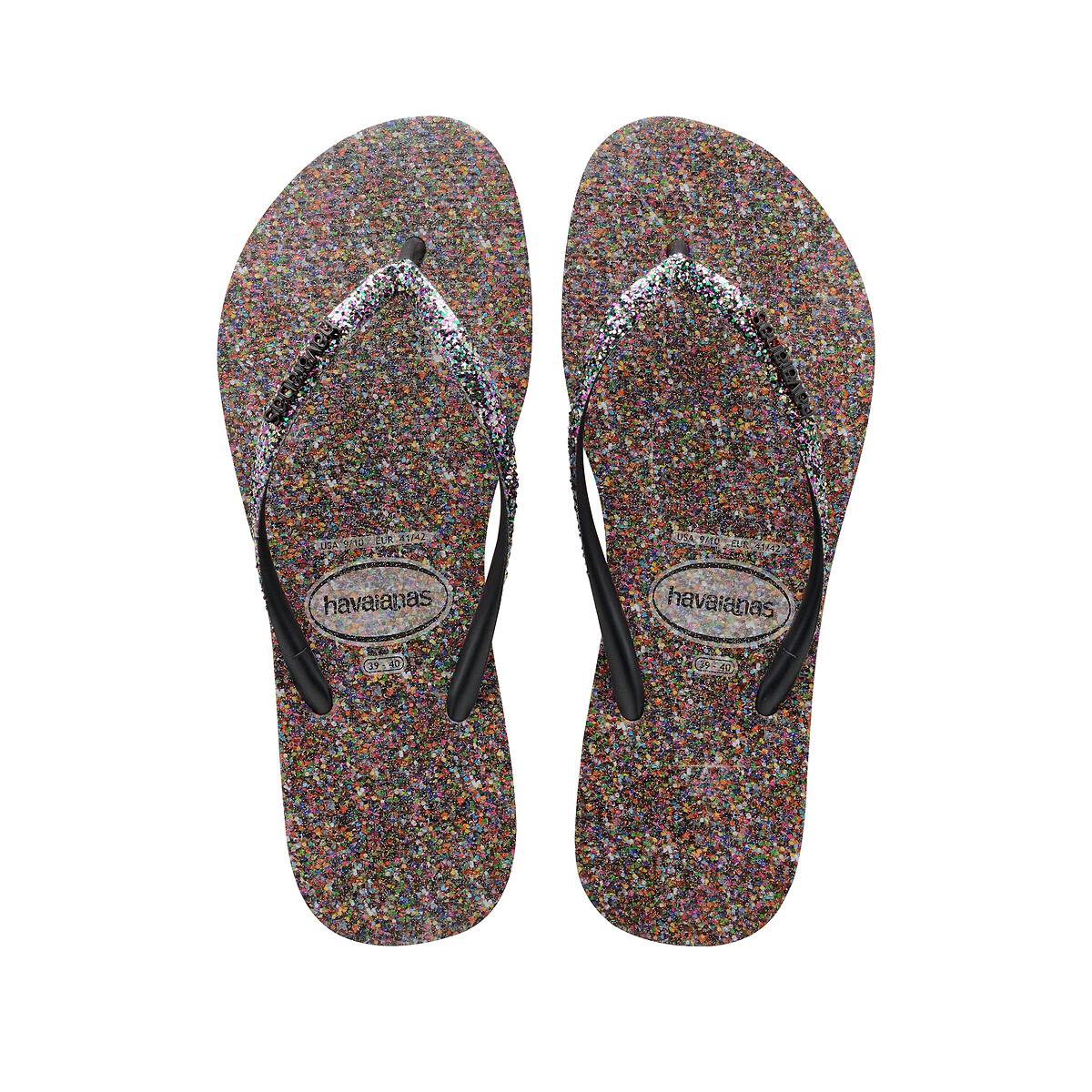 Havana sparkly flip online flops