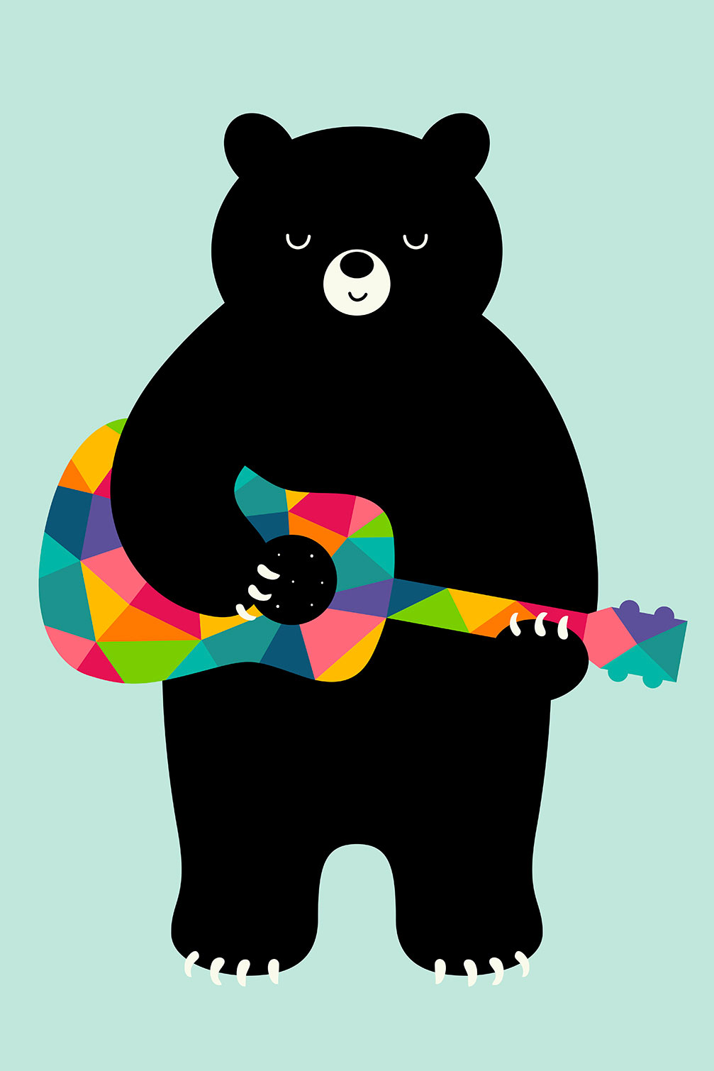 Tableau rock and roll bear, HEXOA