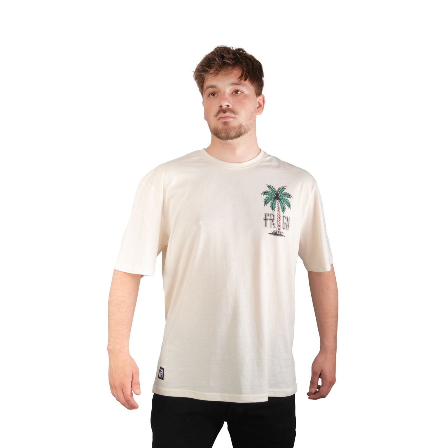 Tee shirt en Coton VIBES, FREEGUN