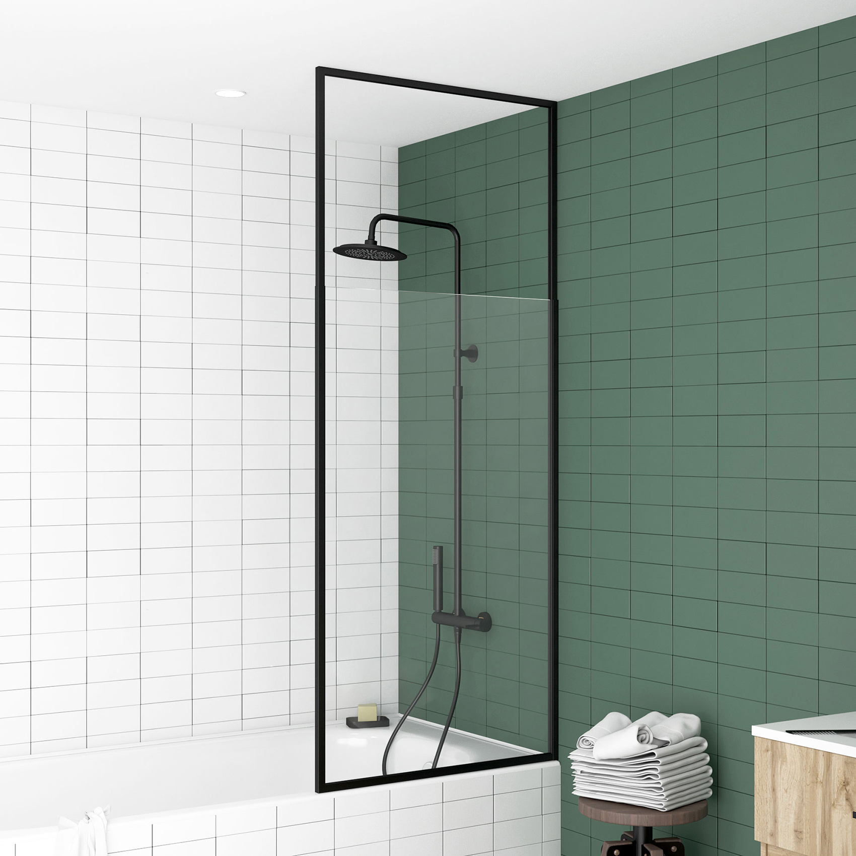 Pare baignoire fixe, HOME MAISON
