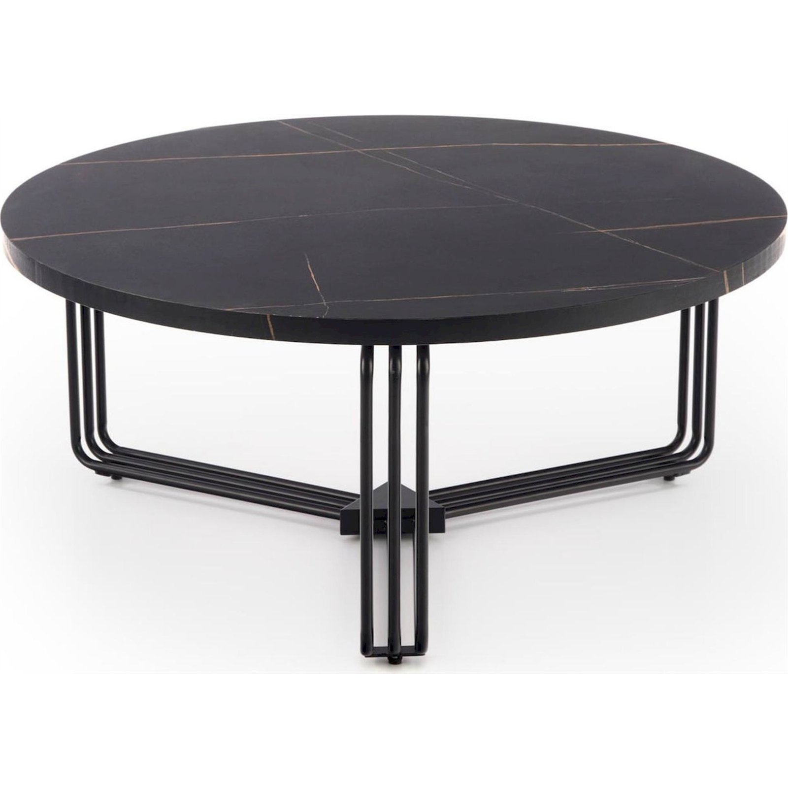 Table basse ronde en métal collection DENSURE, RECOLLECTION