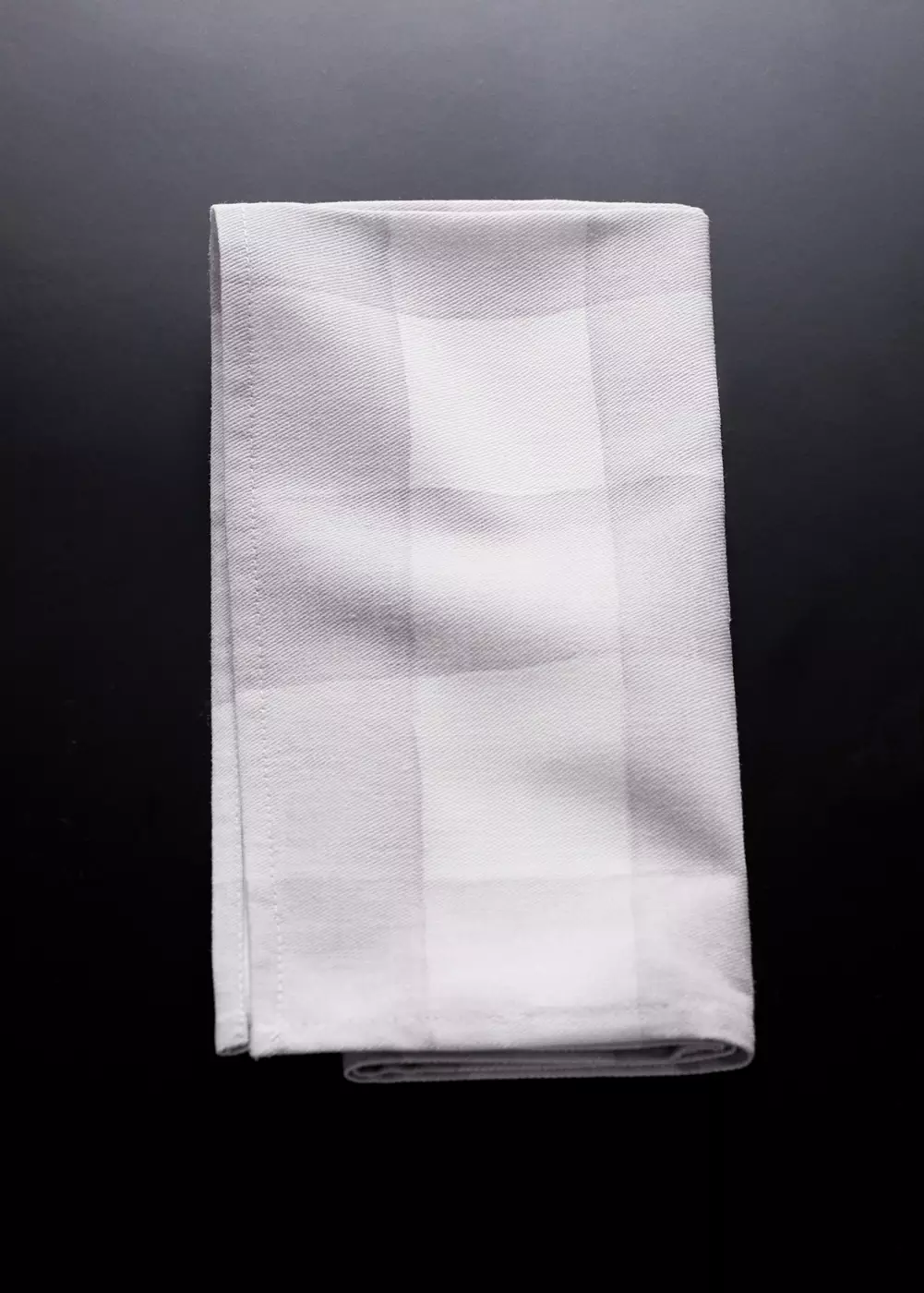 Serviettes de table en coton à imprimé vichy, MANGO HOME