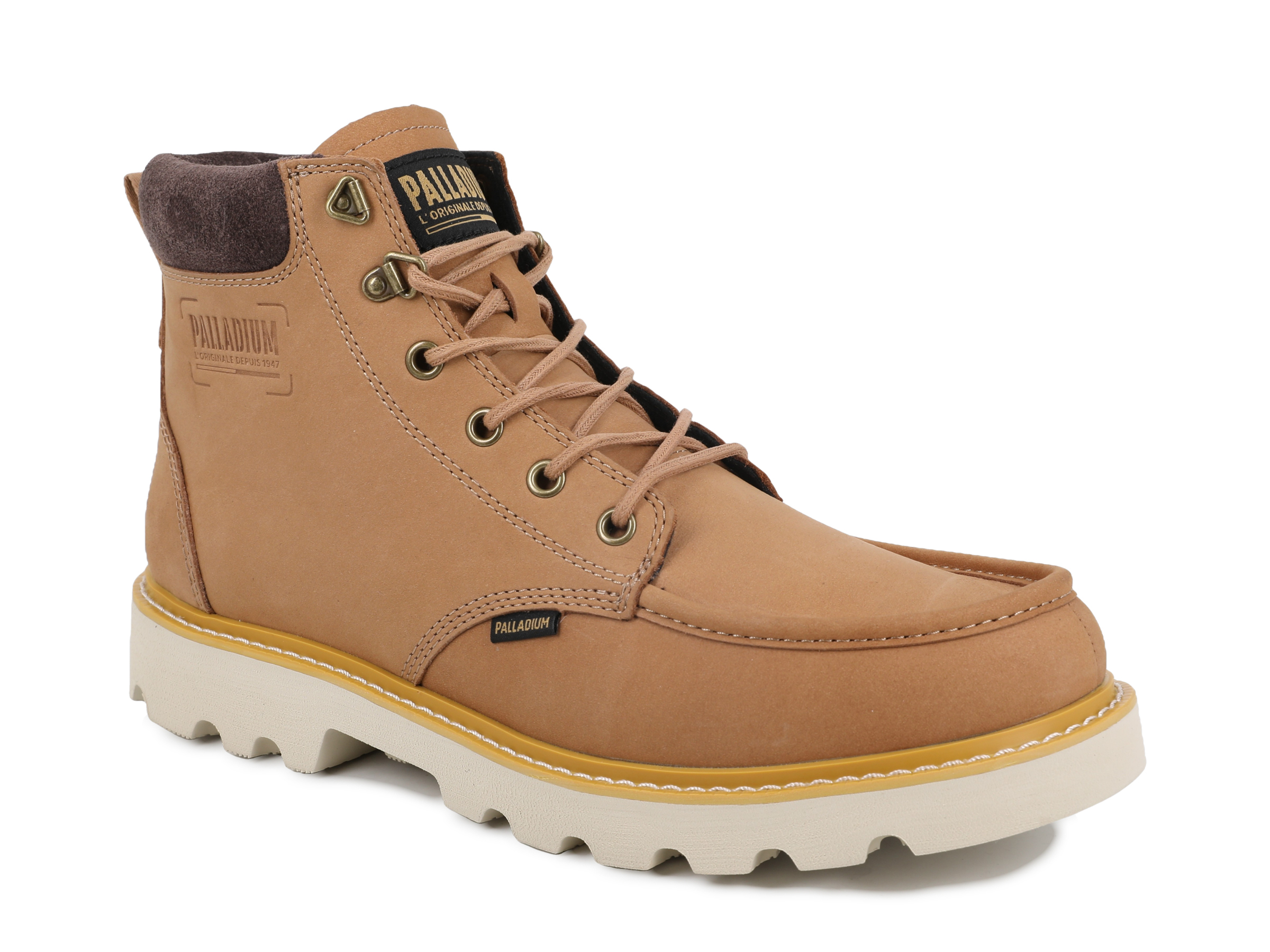 Boots en cuir TROOPERLITE GRIT ZIP, PALLADIUM