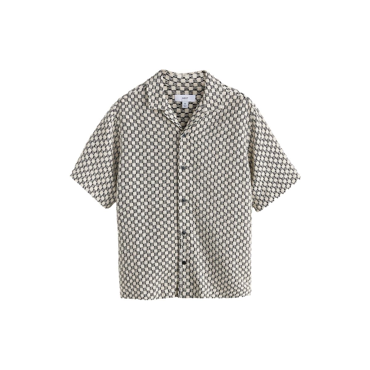 Chemise au crochet texturé à manches courtes, NEXT