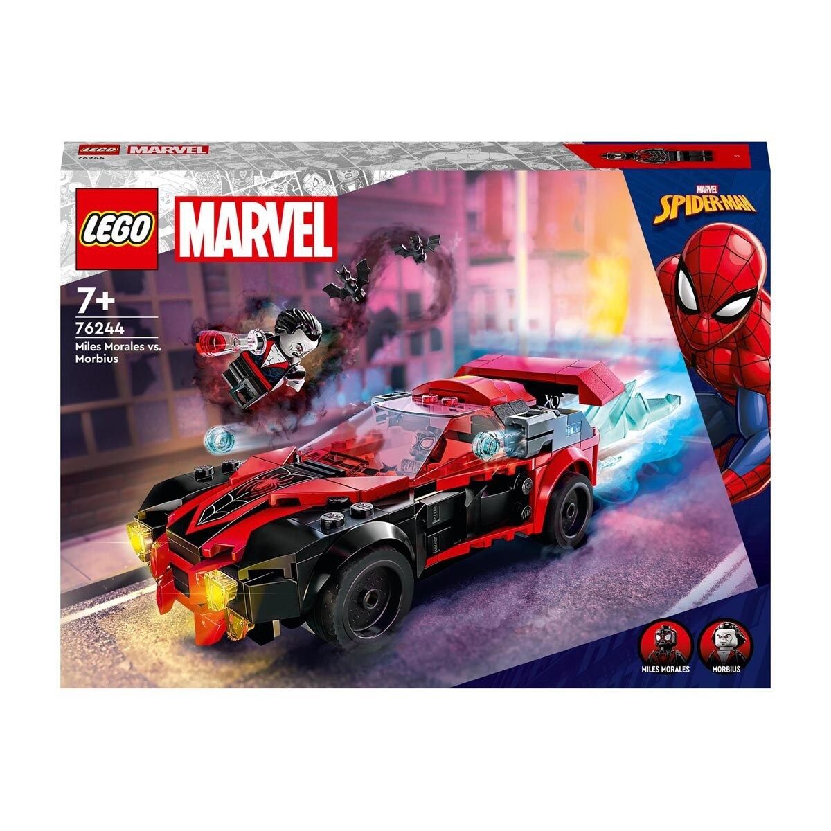 Marvel Spider-Man, Spider-Mobile, véhicule et figurine Miles Morales à  l'échelle de 15 cm, jouets Marvel, dès 4 ans au meilleur prix