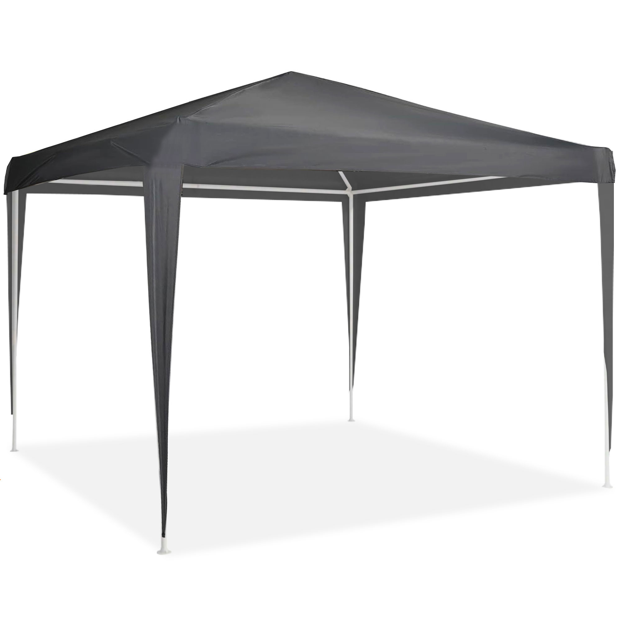 Tonnelle de jardin pliante gris anthracite 300x300x240cm, WADIGA