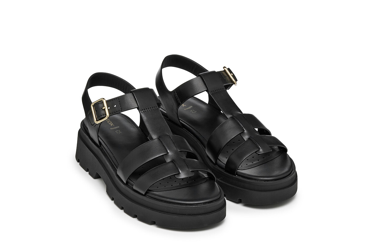 GEOX Sandalias de piel Adacter