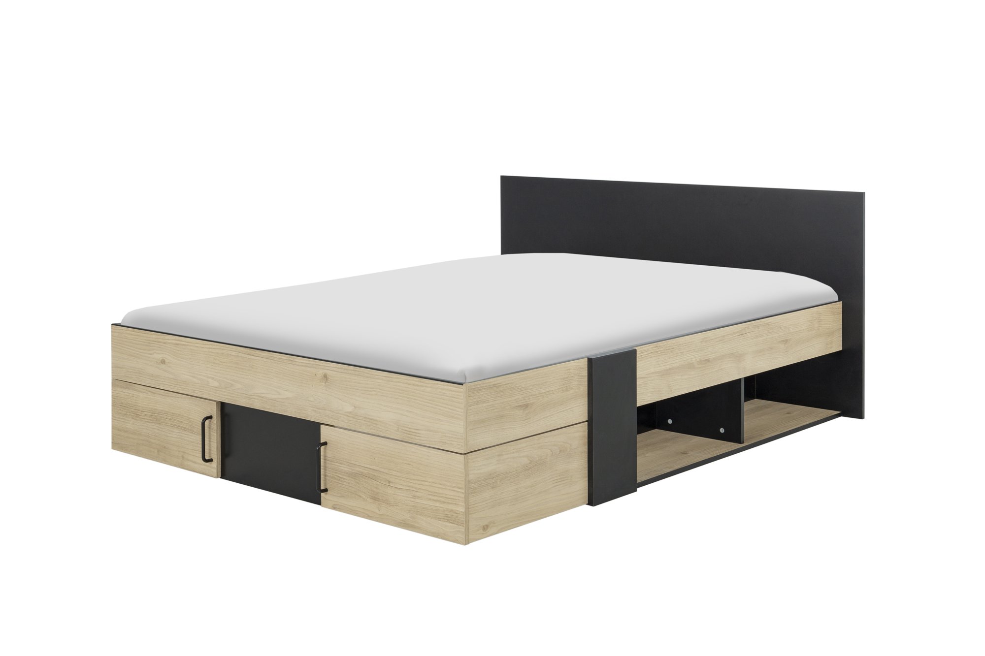 Lit double avec rangement SWIVEL, DIAGONE