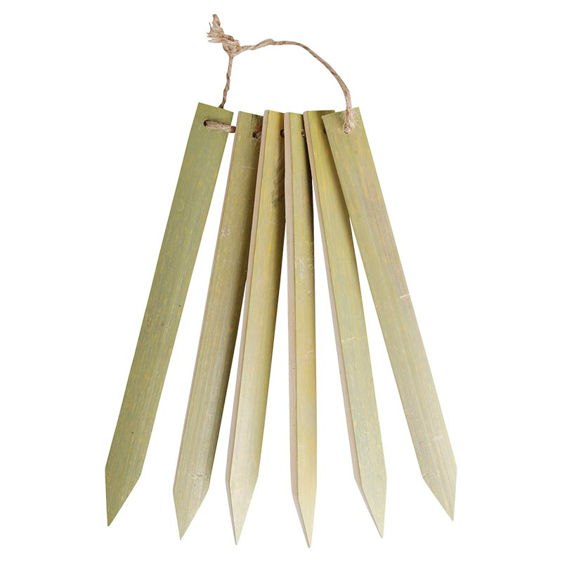 Lot de 6 marquoirs de plantation Bambou, ESSCHERT DESIGN