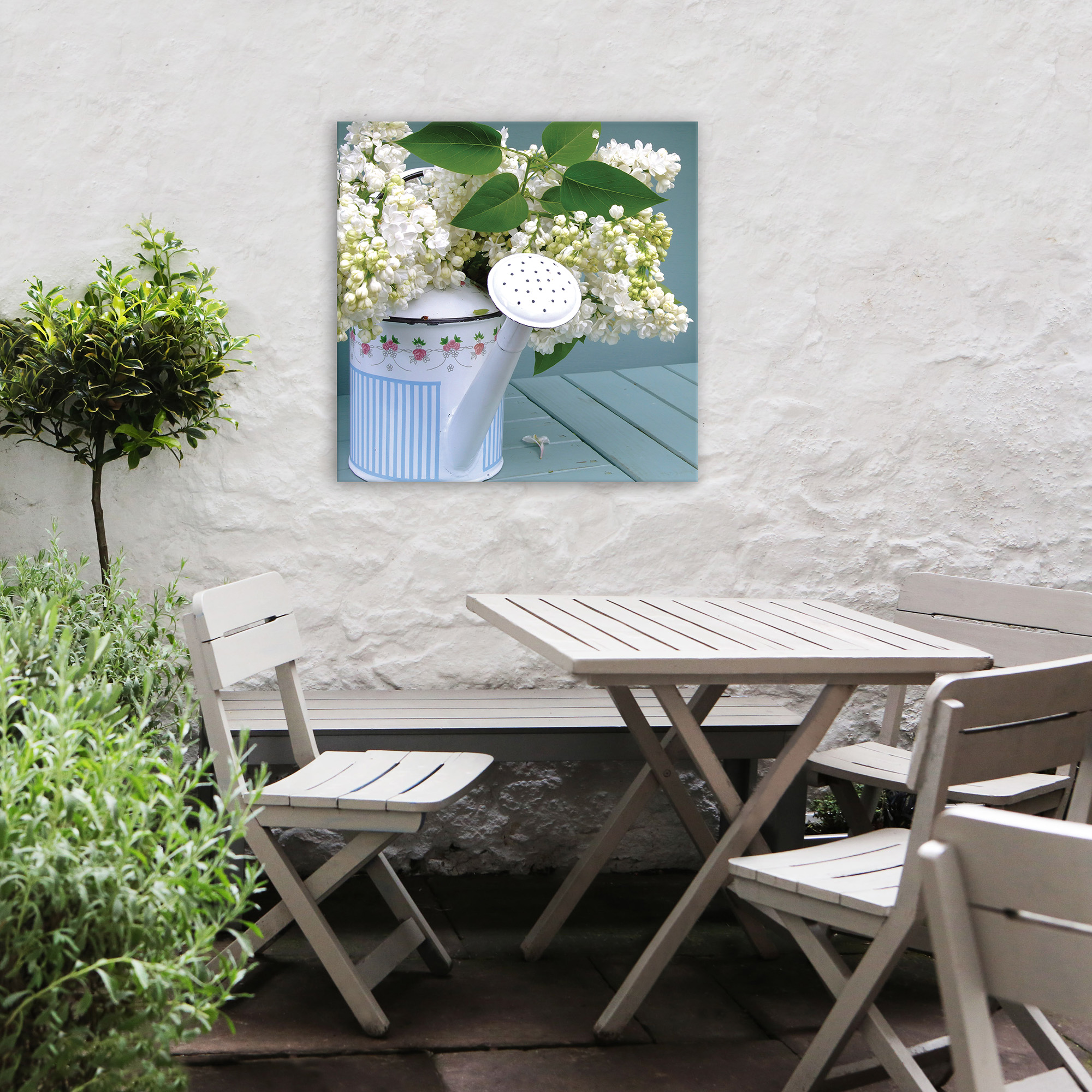 Tableau de jardin Arrosoir fleuri, ART FOR THE HOME
