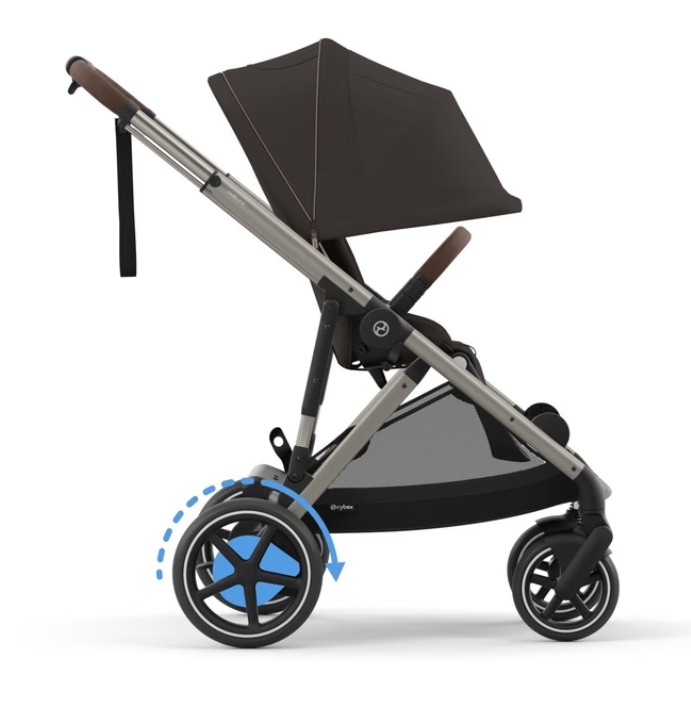 Poussette eGazelle S Taupe|eGazelle S TPE, CYBEX