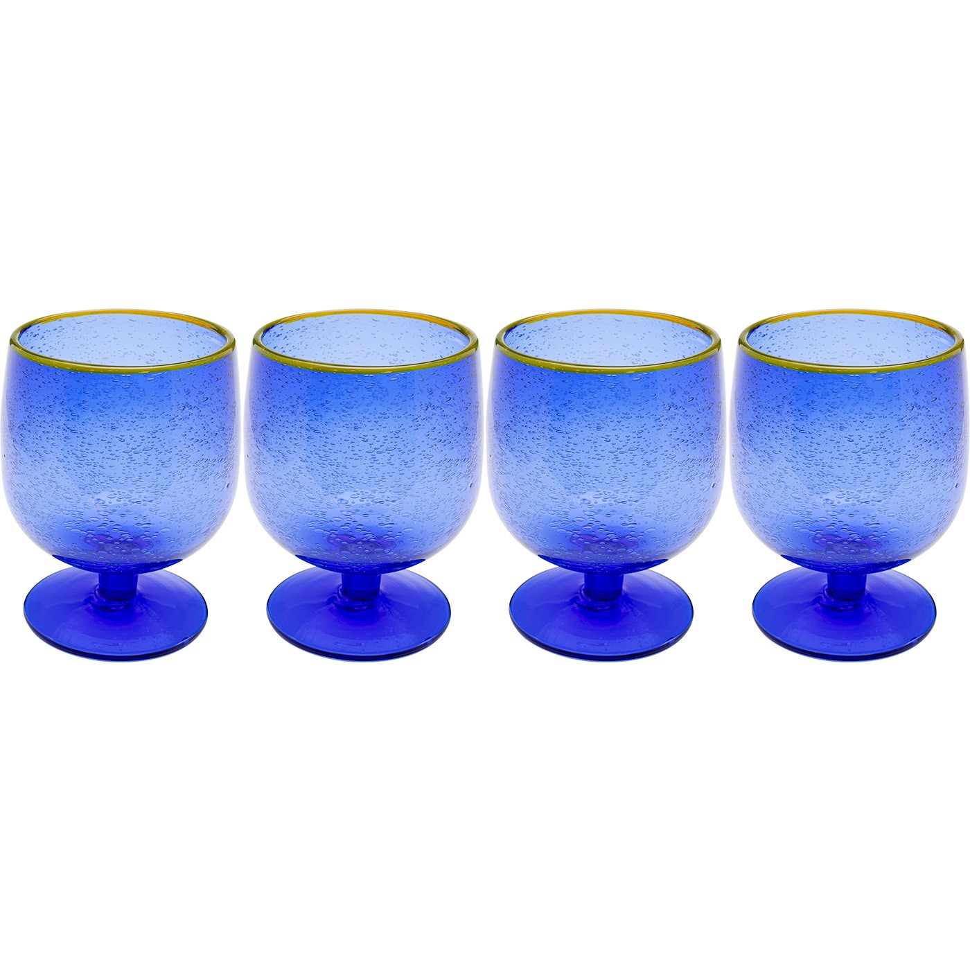 Lot de 4 verres à vin, BUBBLES, KARE DESIGN