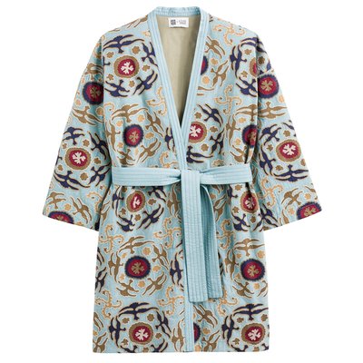 Kimono-Jacke aus besticktem Samt LOUISE MISHA X LA REDOUTE