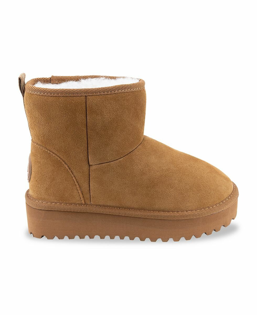 Les Tropeziennes Par M.belarbi Botas de piel forradas con plataforma Chilltop