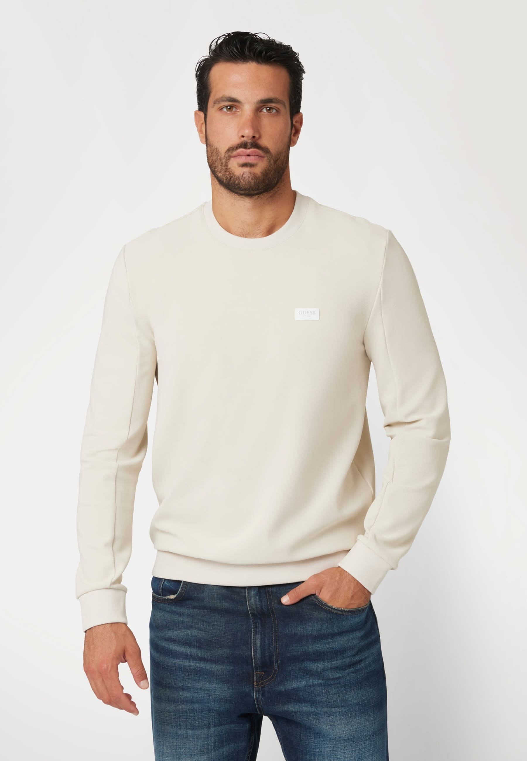 Sweat-Shirt Technique Stretch, GUESS
