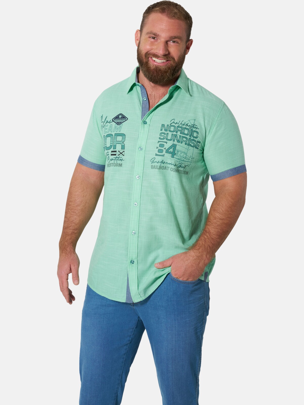 Chemise à manches courtes FAPHER, JAN VANDERSTORM