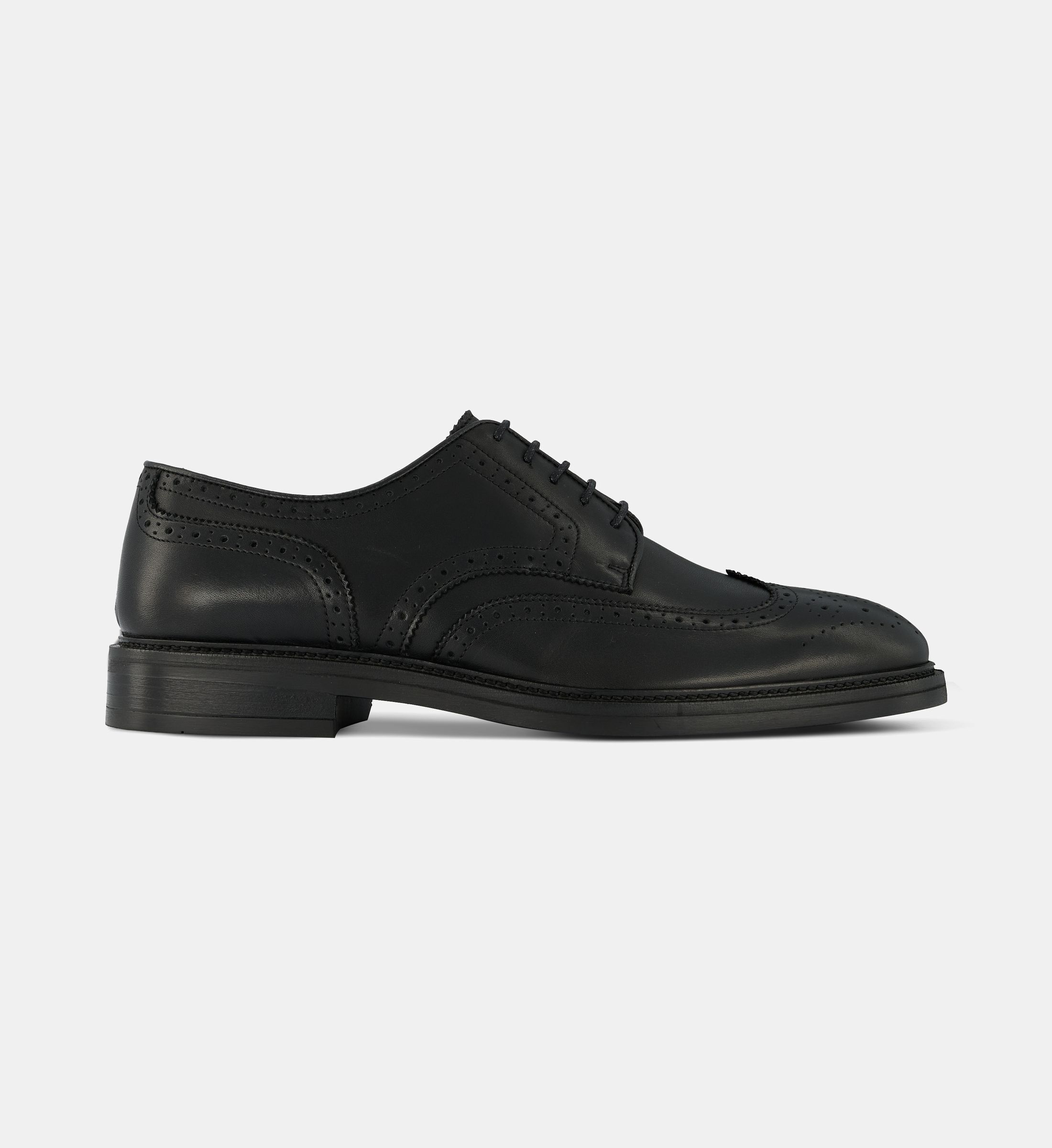 Derbies brogues à bout fleuri otis cuir, COMPTOIR GL