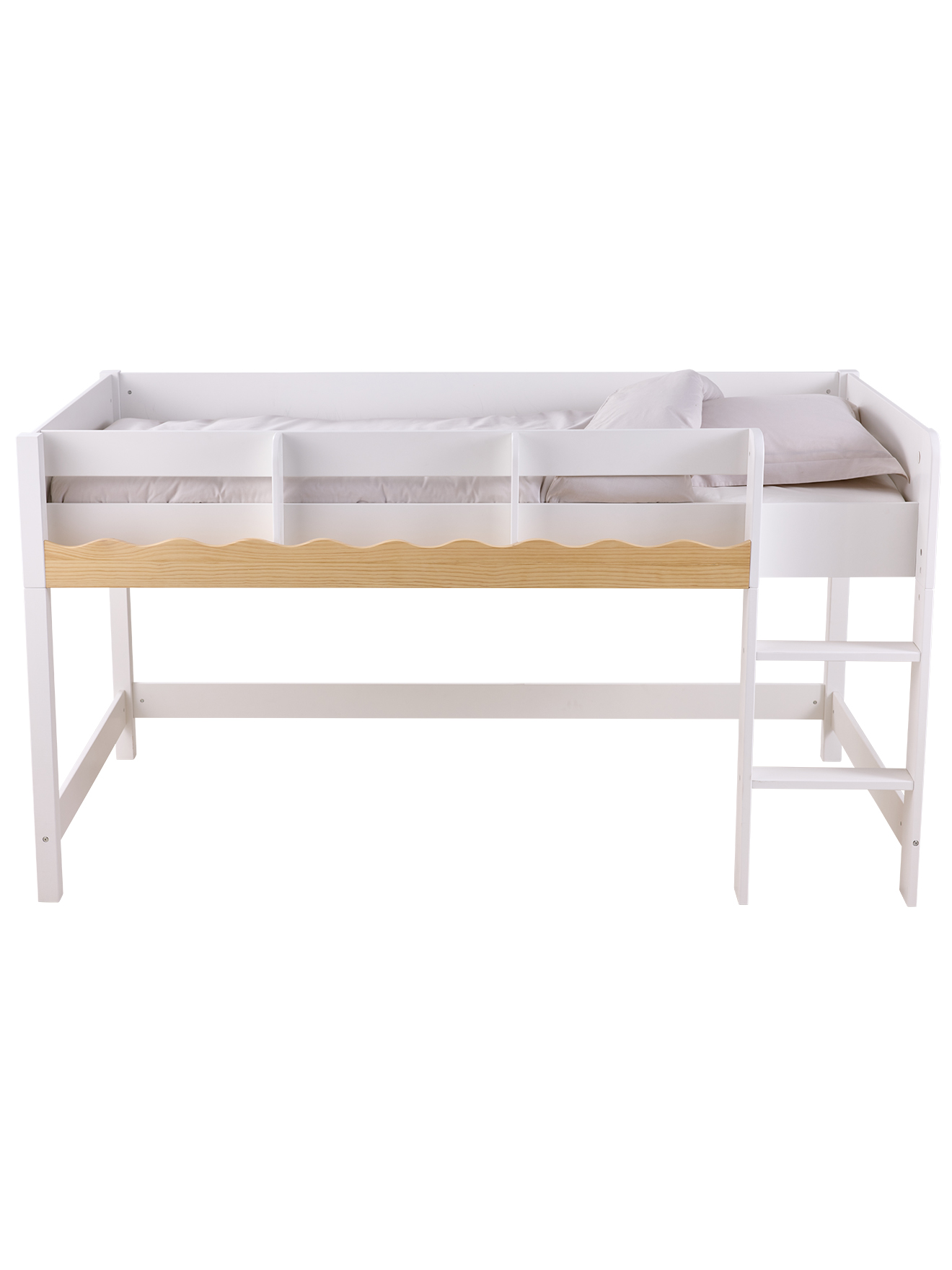 Lit enfant évolutif avec rangements WAVY 90x190cm, VERTBAUDET