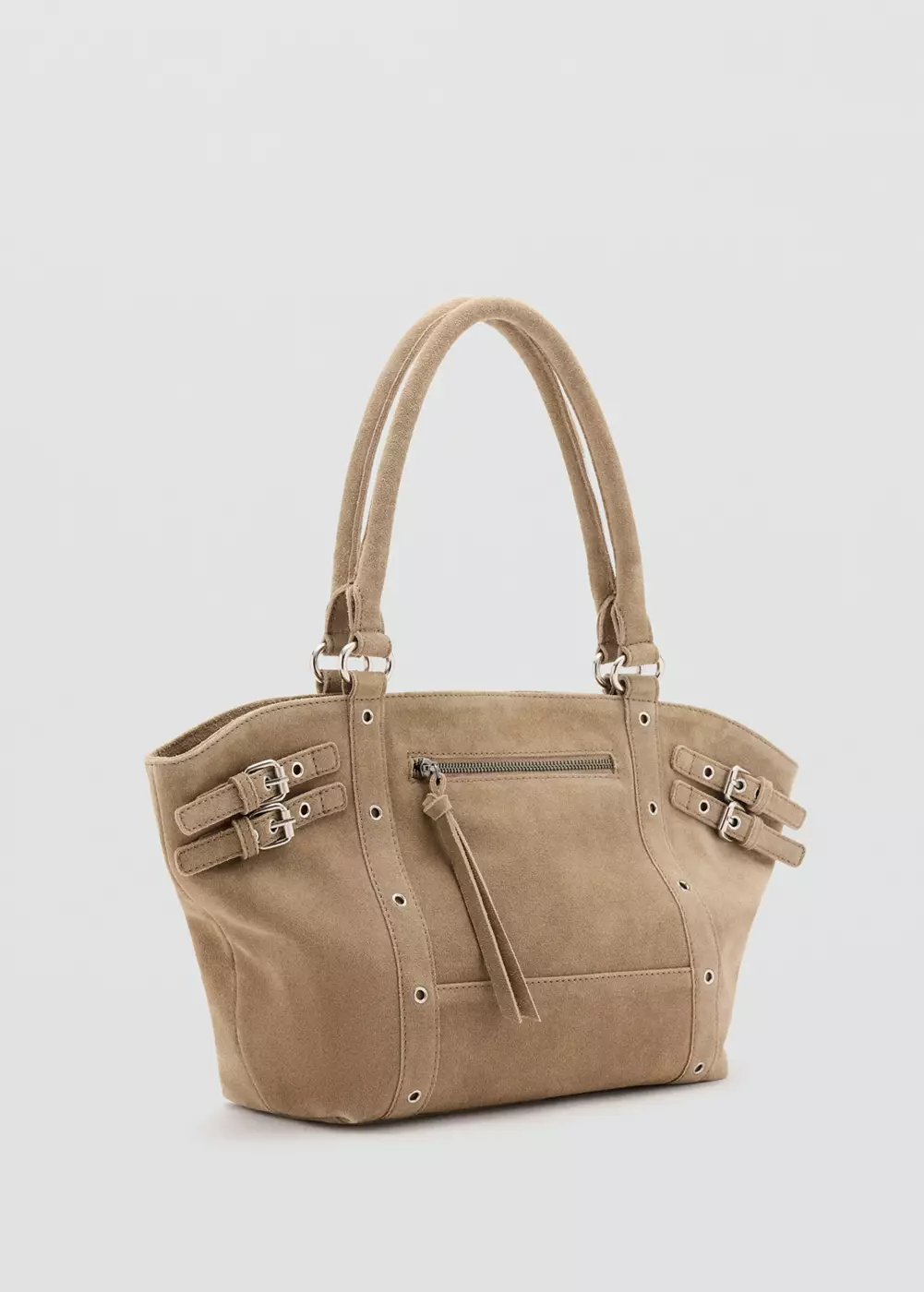 Sac city en cuir, MANGO TEEN