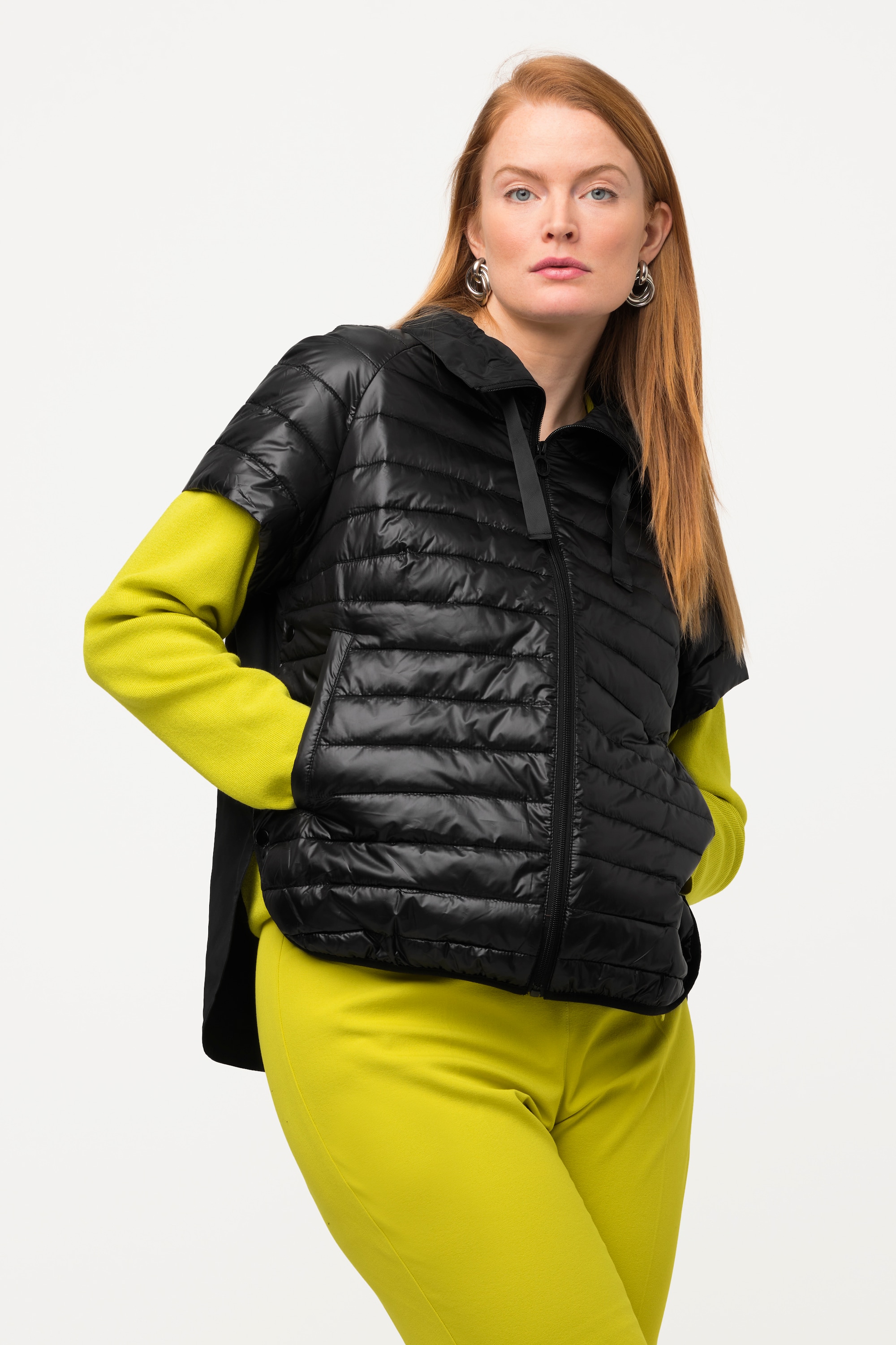 Gilet matelassé, col montant, ULLA POPKEN