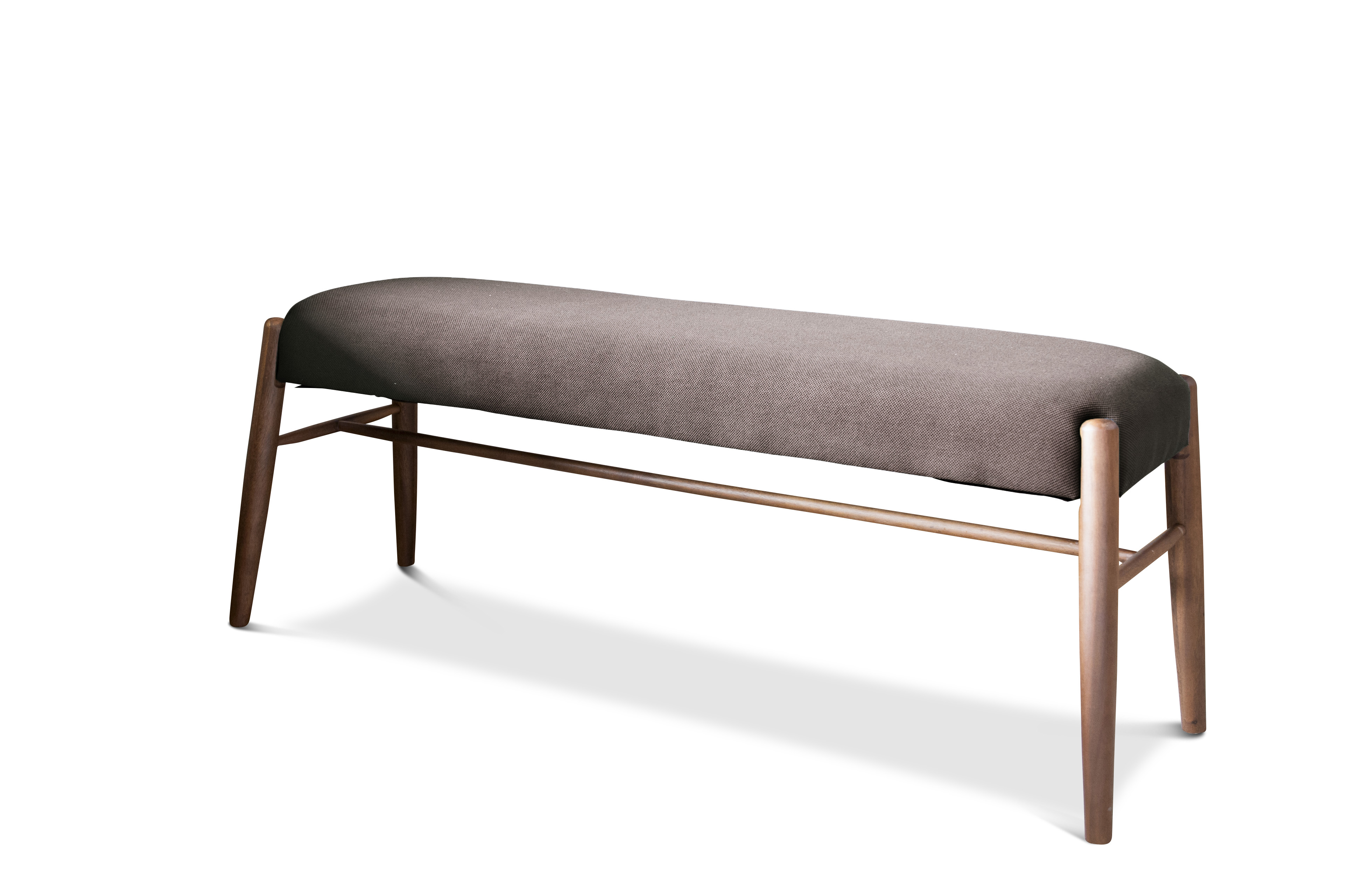Banc en bois et tissu LARSSÖN, PRODUIT INTERIEUR BRUT