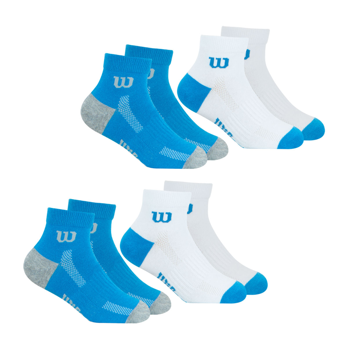 Chaussettes mi-basses, lot de 4 paires, ESSENTIEL, WILSON