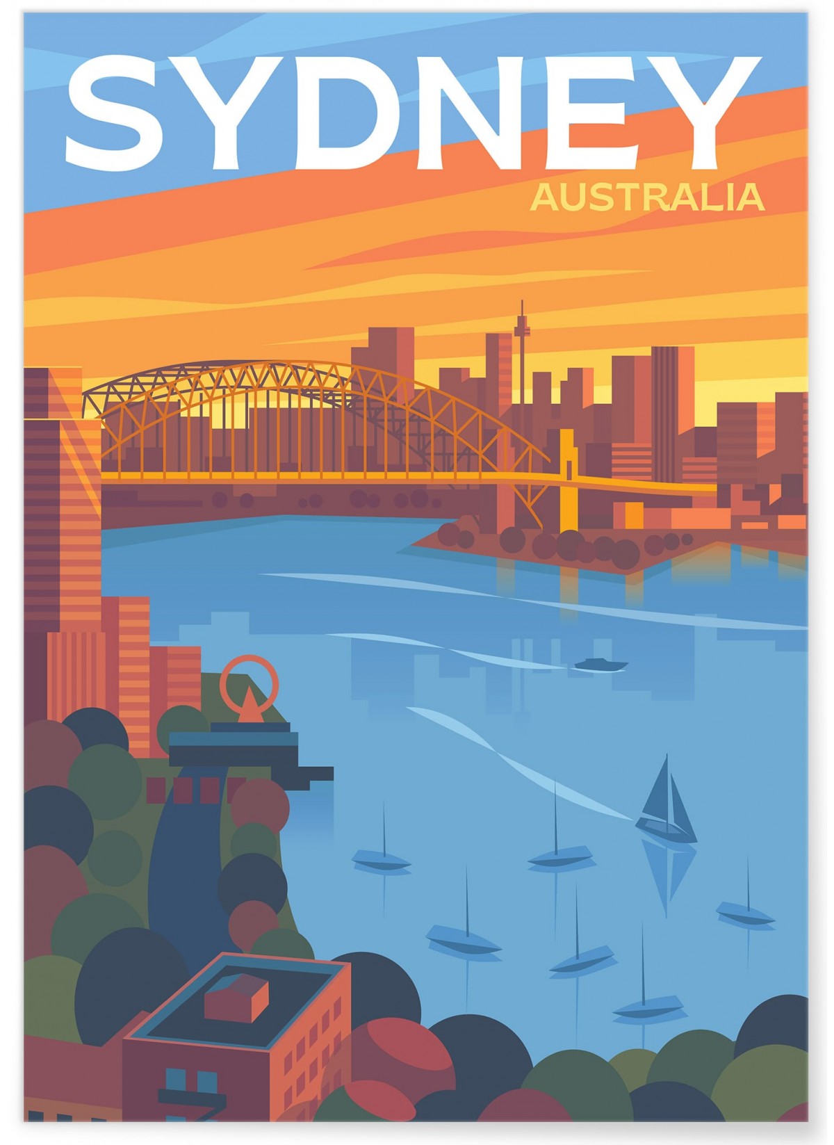 Affiche ville Sydney 3, L'AFFICHERIE
