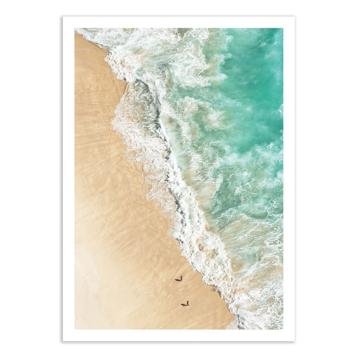 Affiche d'art - Beach day - Philippe Hugonnard, WALL EDITIONS