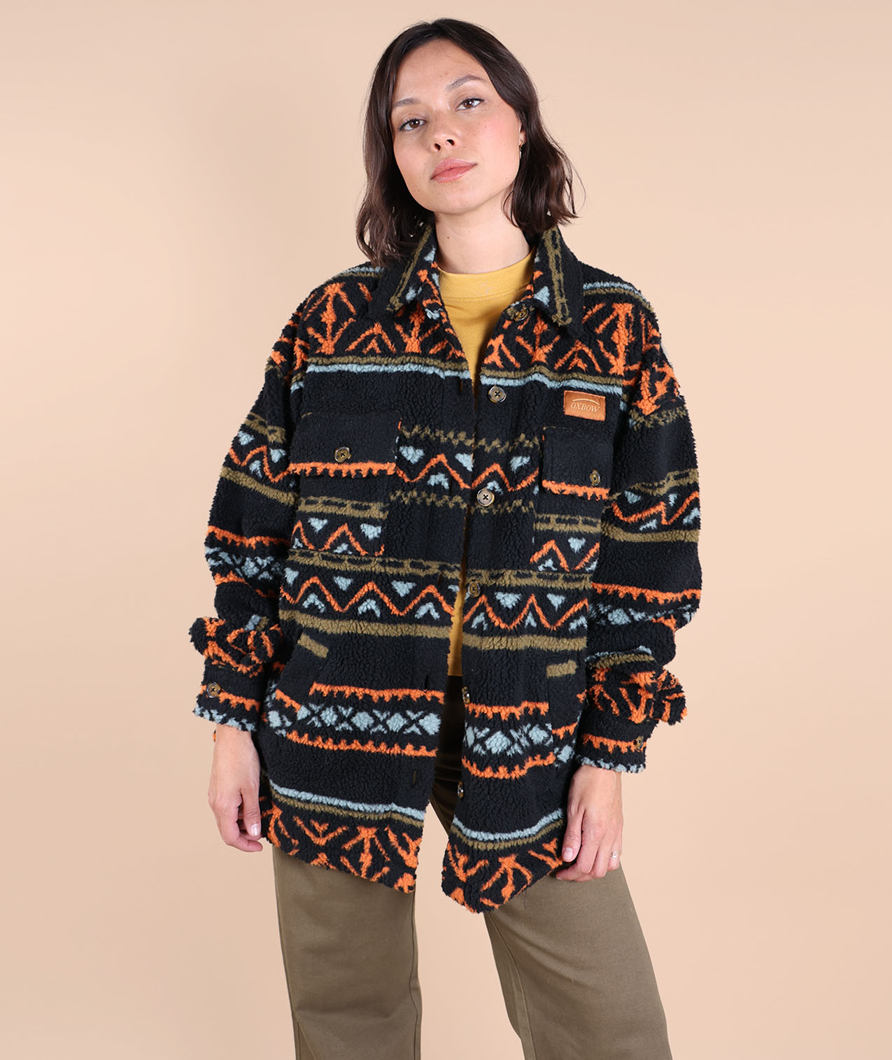 Surchemise sherpa jacquard HOMEY, OXBOW