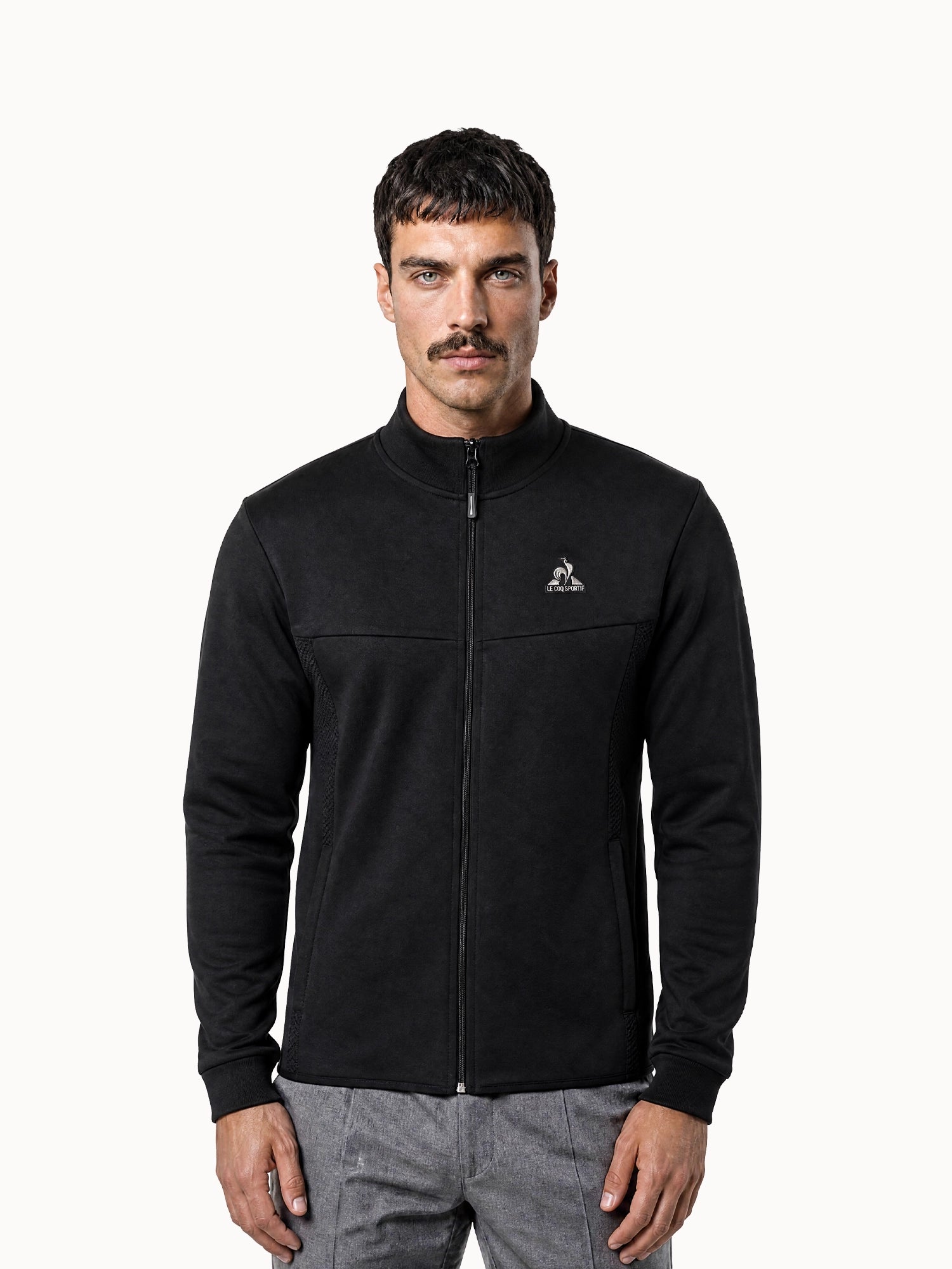 Sweat zippé Coq d'Argent, LE COQ SPORTIF