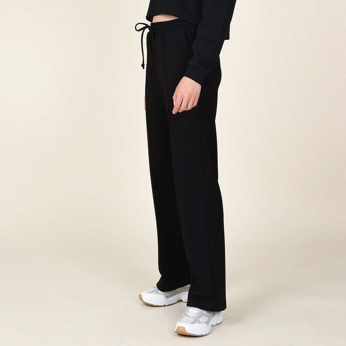 Pantaloni jogpant vita elasticizzata nero Lili Sidonio | La Redoute