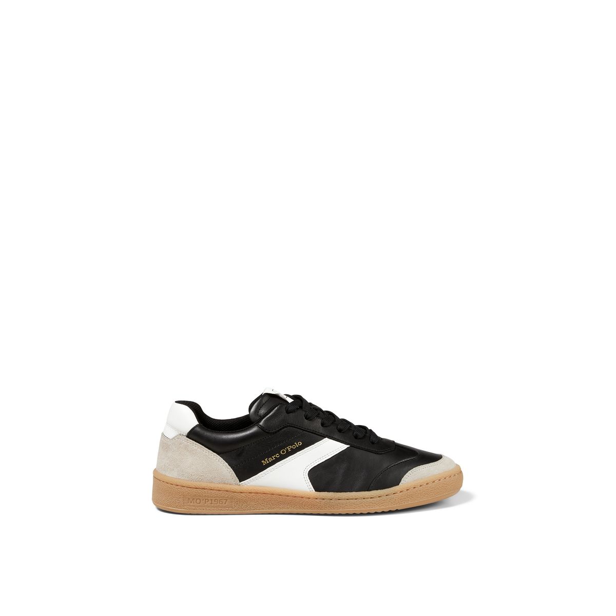 Baskets en cuir de vache noble Marc O polo La Redoute