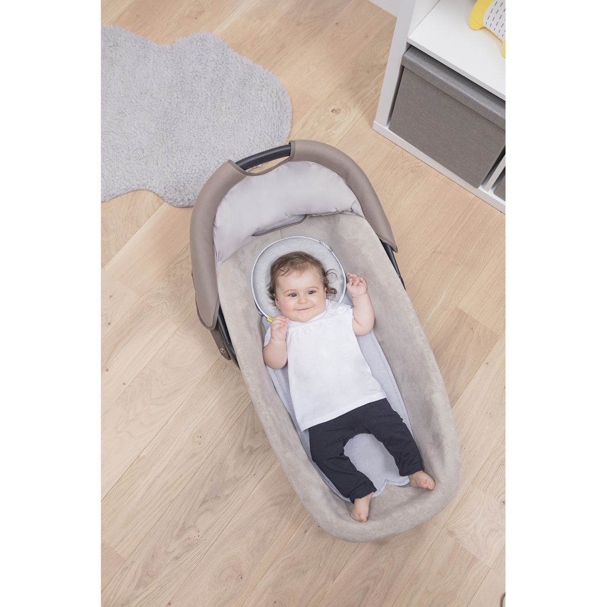 Cale Tete Pour Bebe Lovenest Plus Gris Babymoov La Redoute