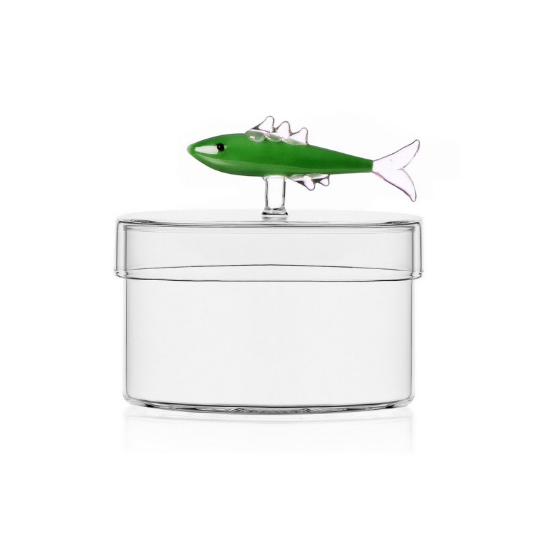 Boite en verre bonbonnière sardine MARINE GARDEN, ICHENDORF