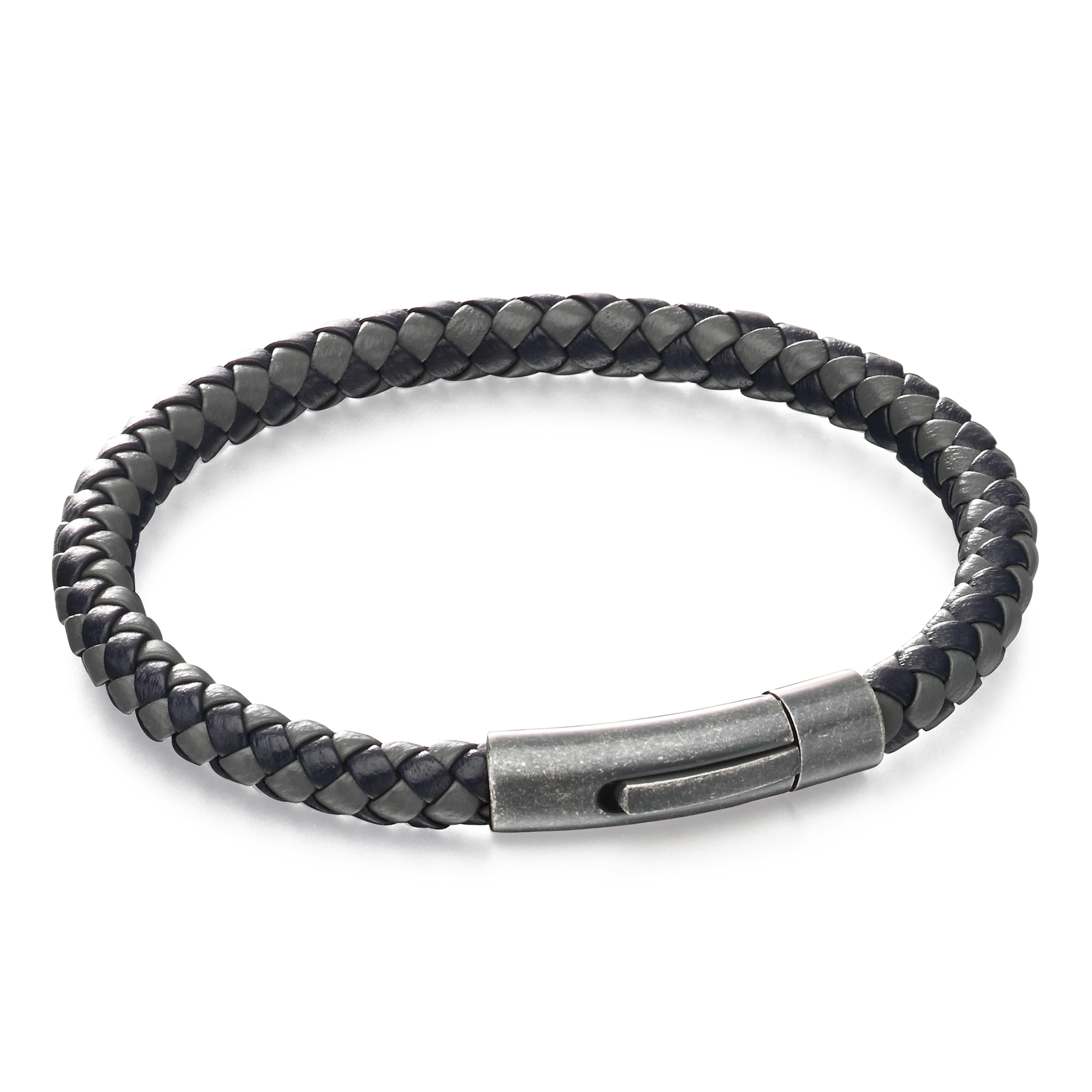 Fred bennett leather sales bracelet with silver clasp