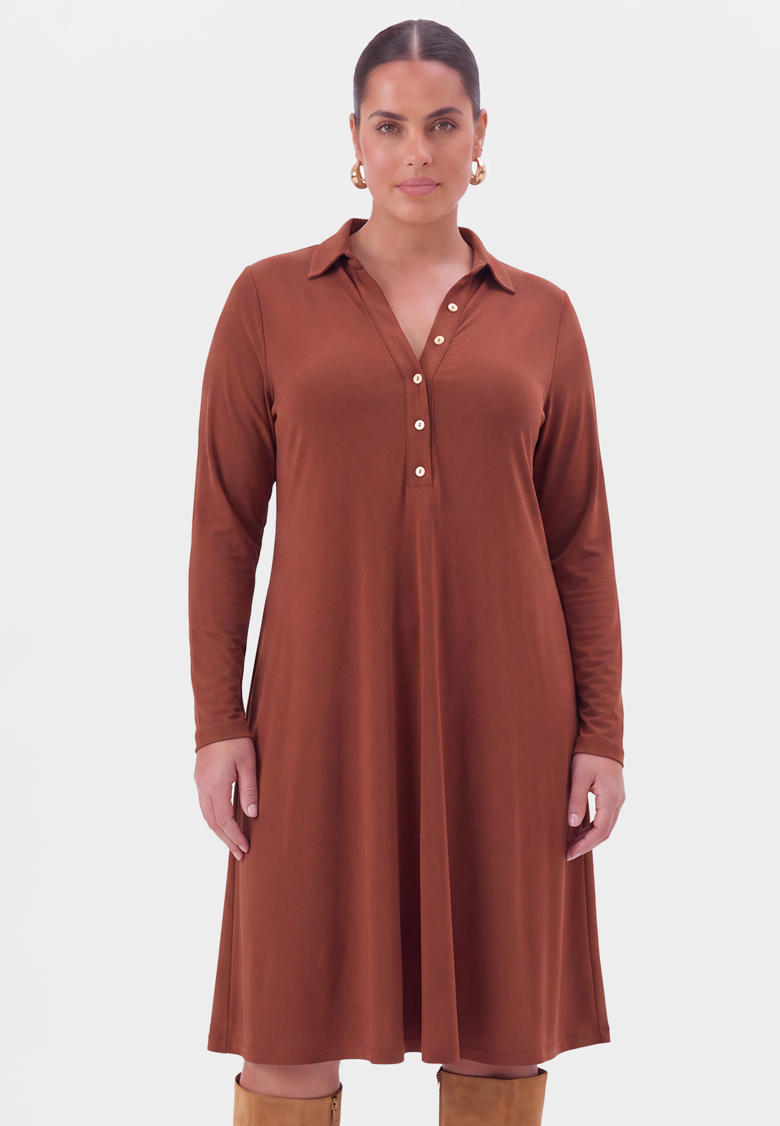 Robe avec manches longues, YOEK