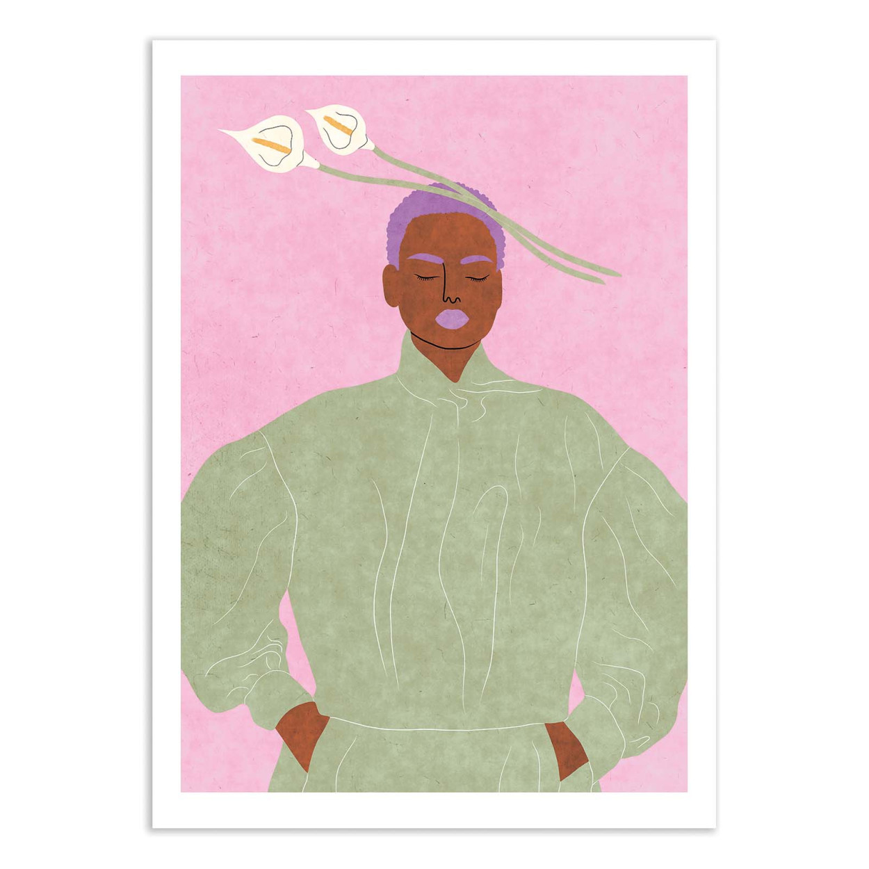Affiche d'art - Calla - Lemon Fee, WALL EDITIONS