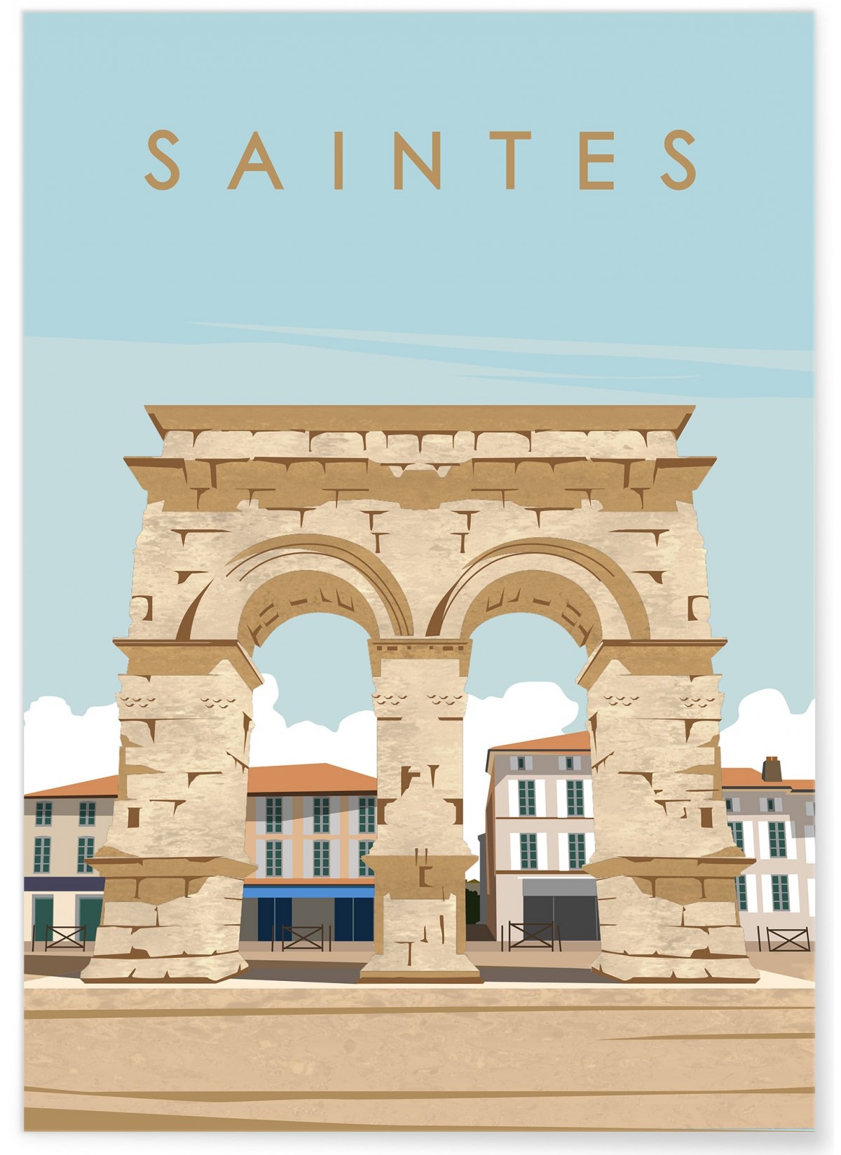 Affiche ville Saintes, L'AFFICHERIE