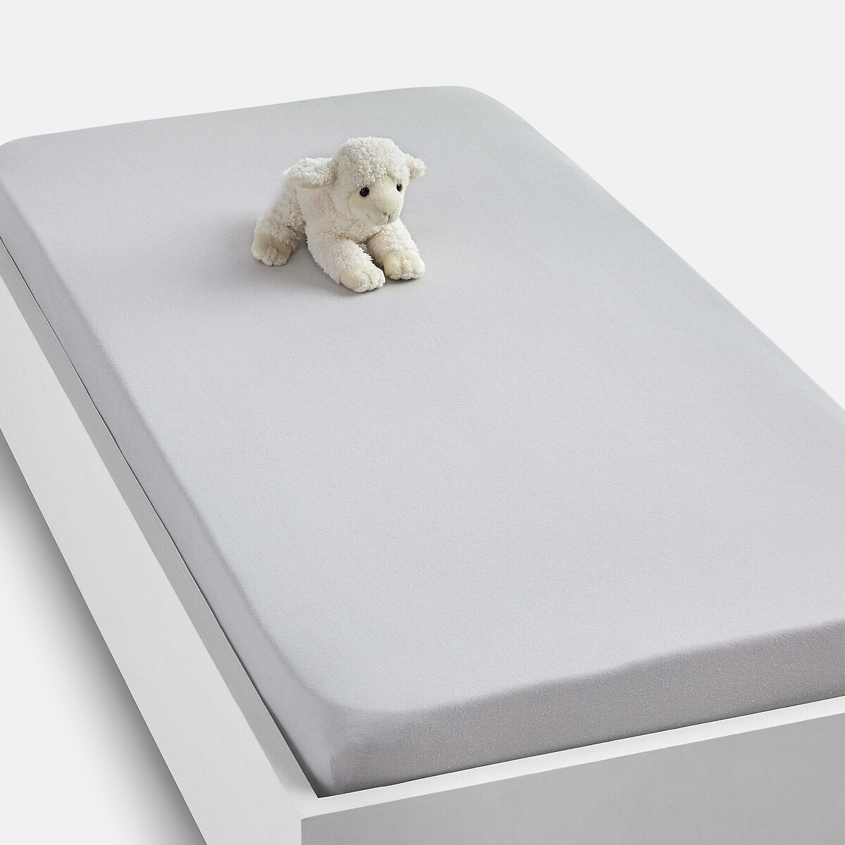 Hoeslaken babybed in effen jersey, Scenario