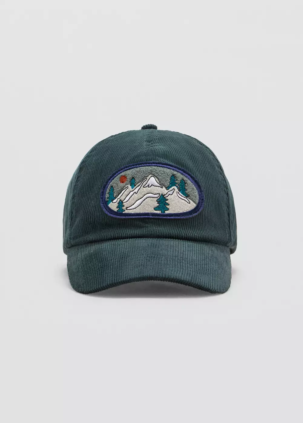 Casquette en velours côtelé avec détail brodé, MANGO KIDS