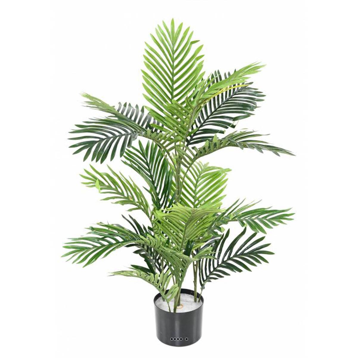 Joli palmier areca artificiel en pot multitro, ARTIFICIELLES