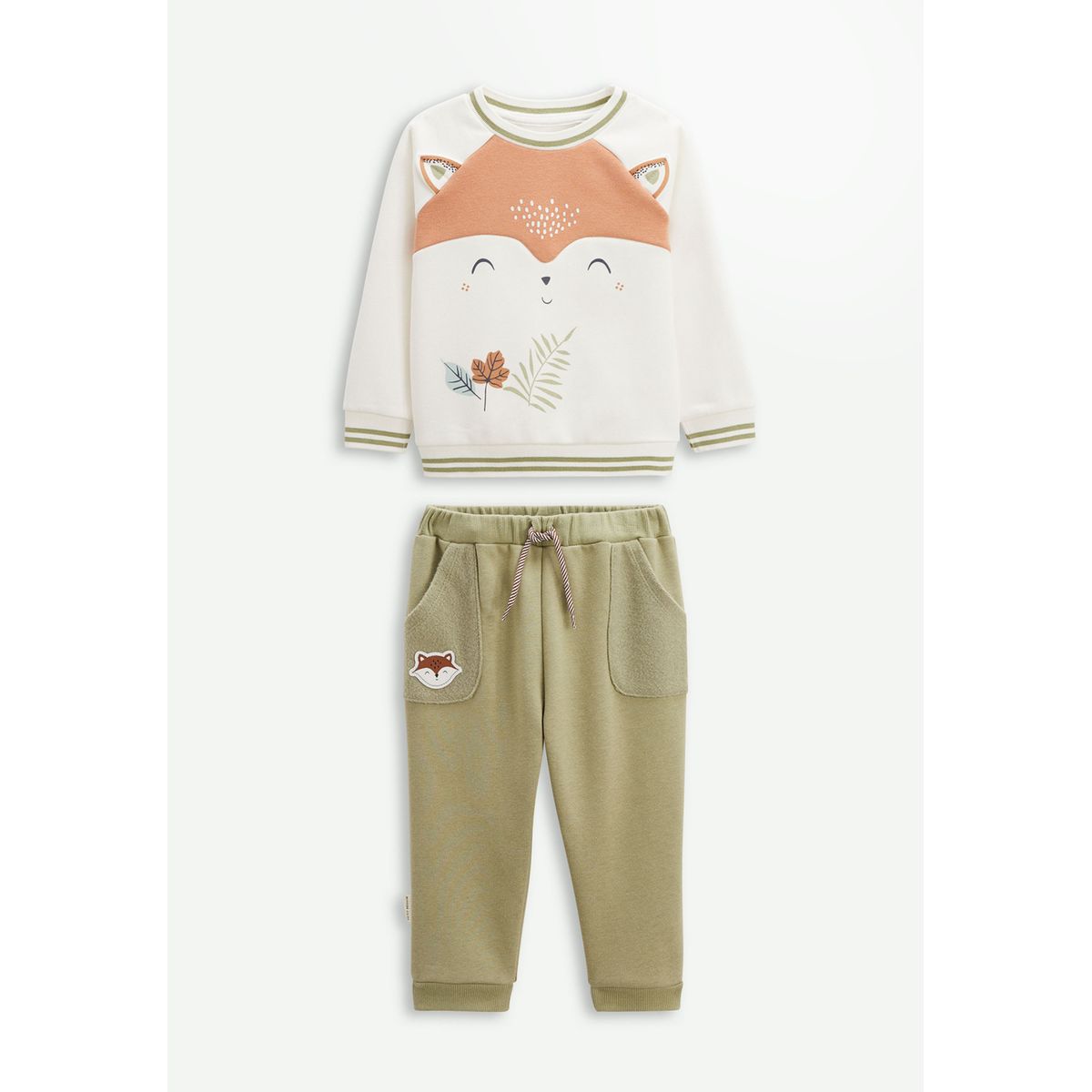 Ensemble en molleton sweat et pantalon bébé garçon Touctouc