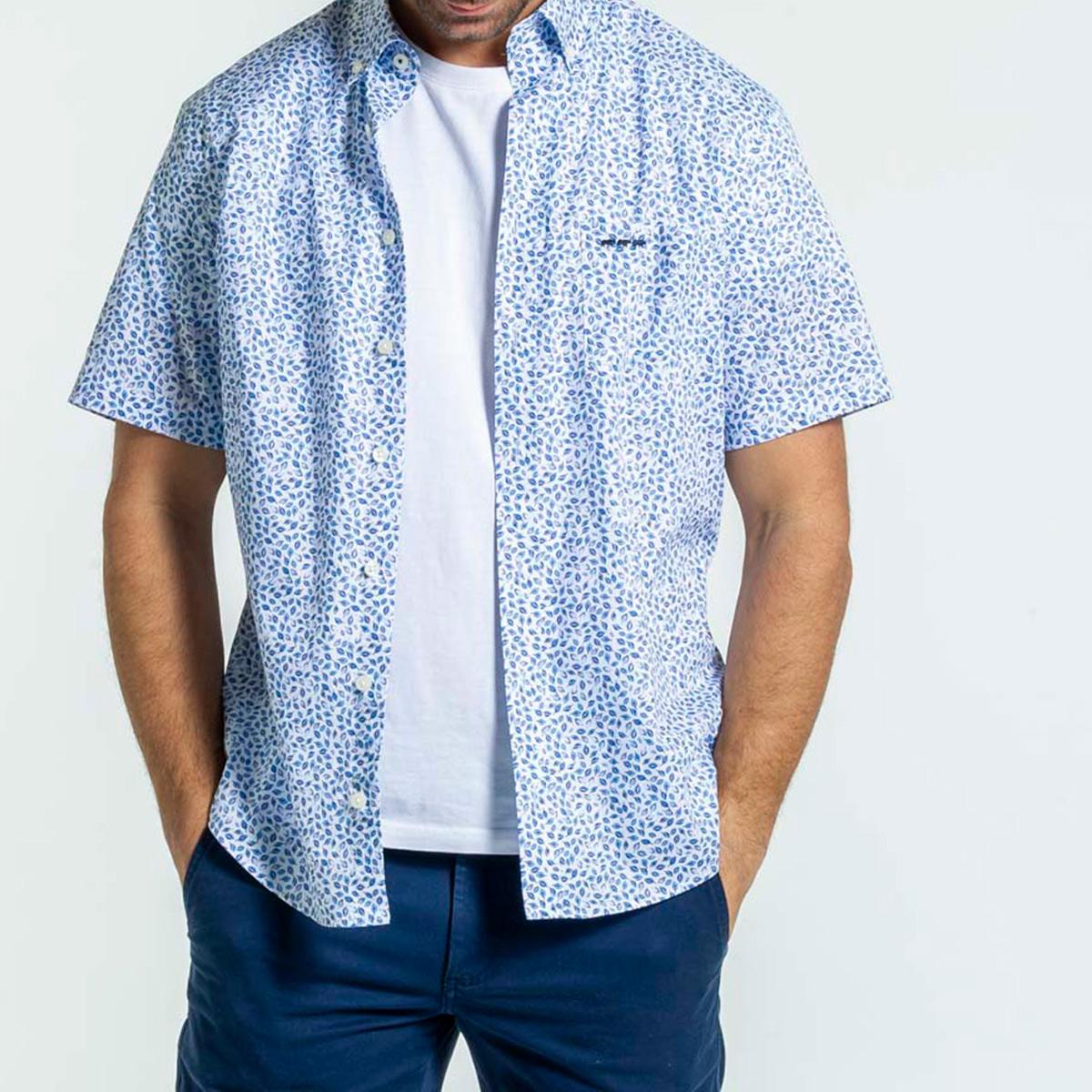 Chemise imprimé feuillage, MISE AU GREEN