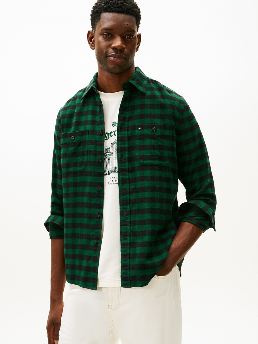 Chemise manches longues Buffalo, TOMMY HILFIGER