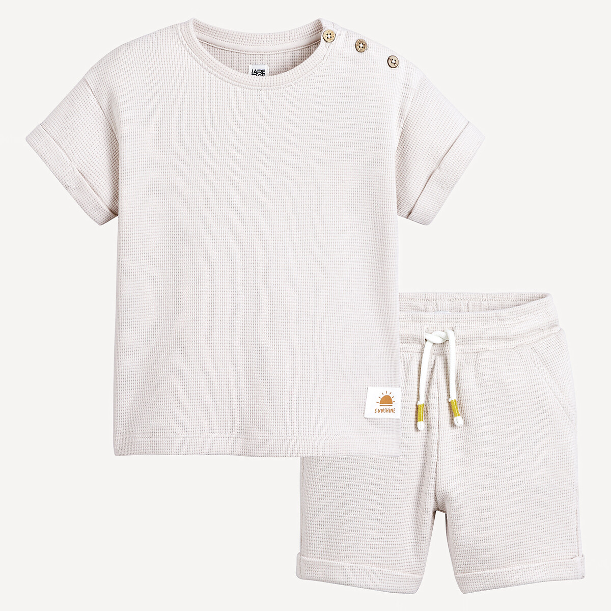 Ensemble t-shirt manches courtes et short